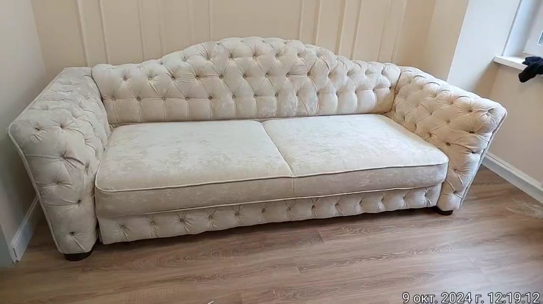 Замена обивки дивана на дому. Лисино-Корпус